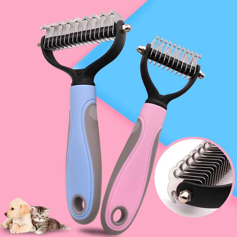 Stainless Double-sided Hair Removal Comb