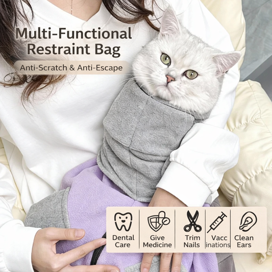 Pet Restraint Bag for Grooming & Care